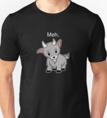Meh. - Goat of indifference Unisex T-Shirt