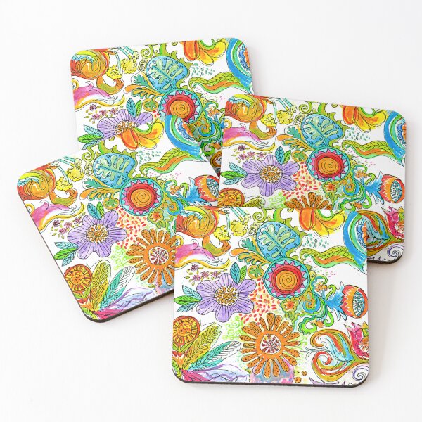 Item preview, Floral Peace 7 designed and sold by Genevieve Esson.