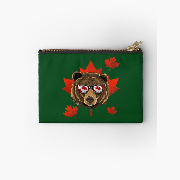 Item preview, Canadian Bear Maple Leaf Patriotic Canada Flag 323 designed and sold by ThanhNgong.