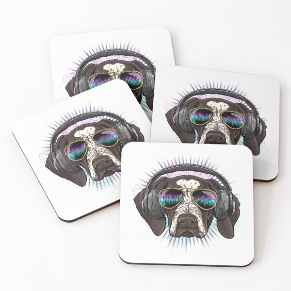 Item preview, Music German Shorthaired Pointer Dj Headphones Musical Dog 554 designed and sold by ThanhNgong.