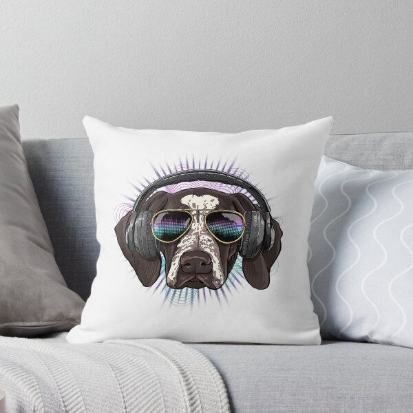 Item preview, Music German Shorthaired Pointer Dj Headphones Musical Dog 554 designed and sold by ThanhNgong.