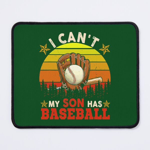 Item preview, Baseball Vintage Retro I Cant My Son Has Baseball Mother Father designed and sold by ThanhNgong.