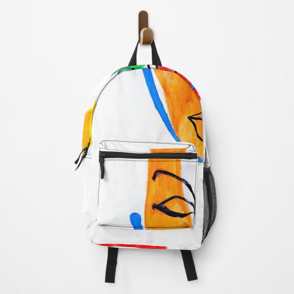 Item preview, Abstract Face With Blue Line designed and sold by Genevieve Esson.