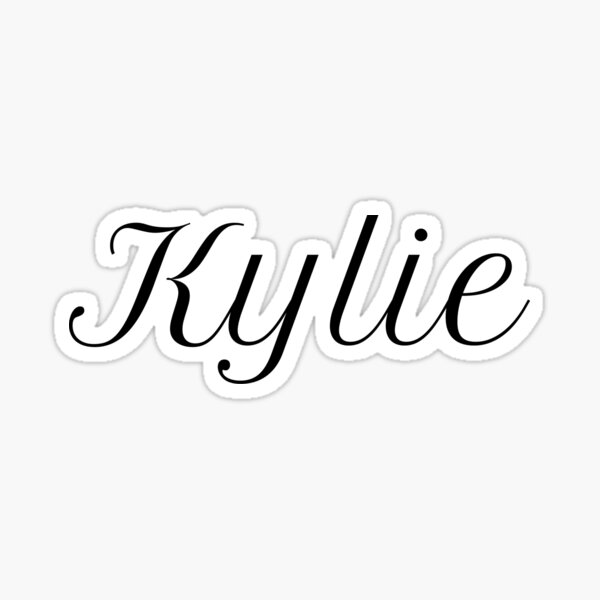 Kylie Name Stickers for Sale | Redbubble