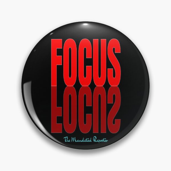 Item preview, FOCUS - Black on Red designed and sold by TheReporter1.