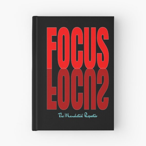 Item preview, FOCUS - Black on Red designed and sold by TheReporter1.