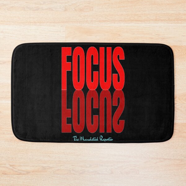 Item preview, FOCUS - Black on Red designed and sold by TheReporter1.