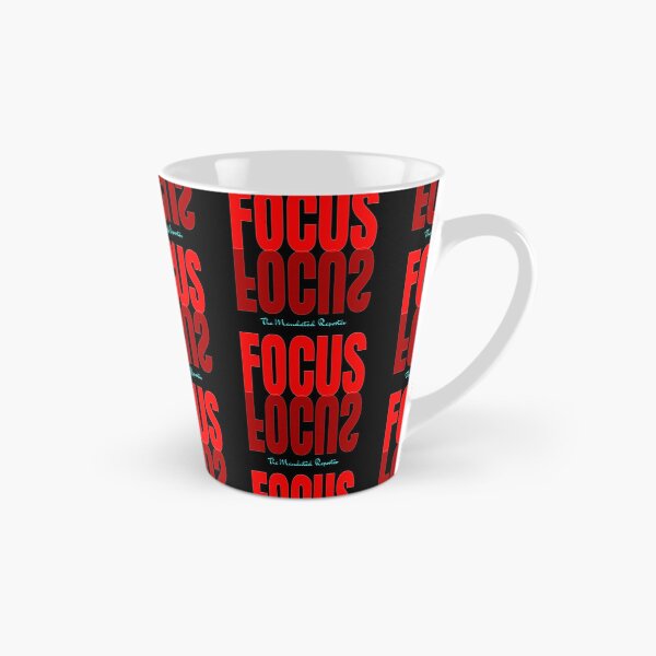 Item preview, FOCUS - Black on Red designed and sold by TheReporter1.