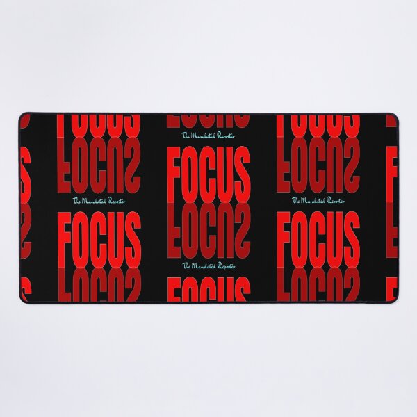 Item preview, FOCUS - Black on Red designed and sold by TheReporter1.