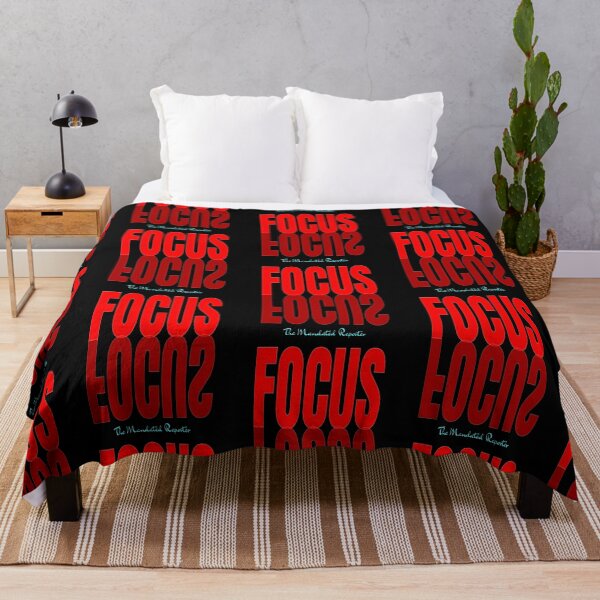 Item preview, FOCUS - Black on Red designed and sold by TheReporter1.