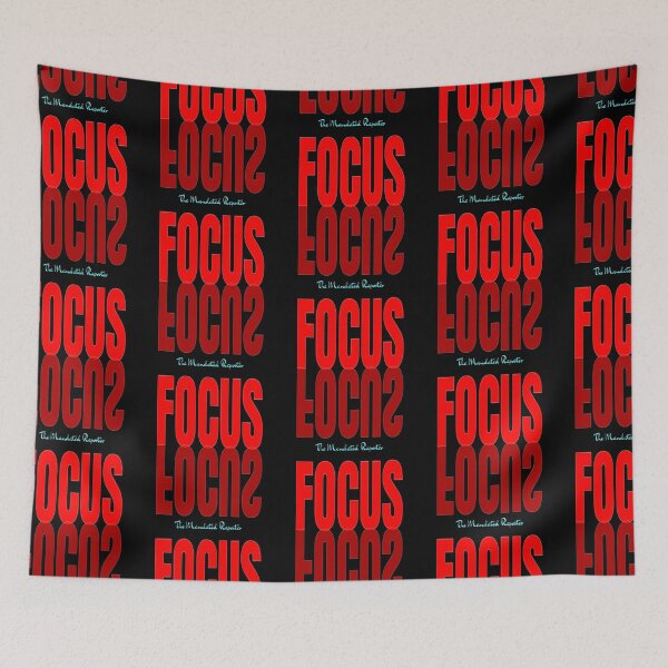 Item preview, FOCUS - Black on Red designed and sold by TheReporter1.