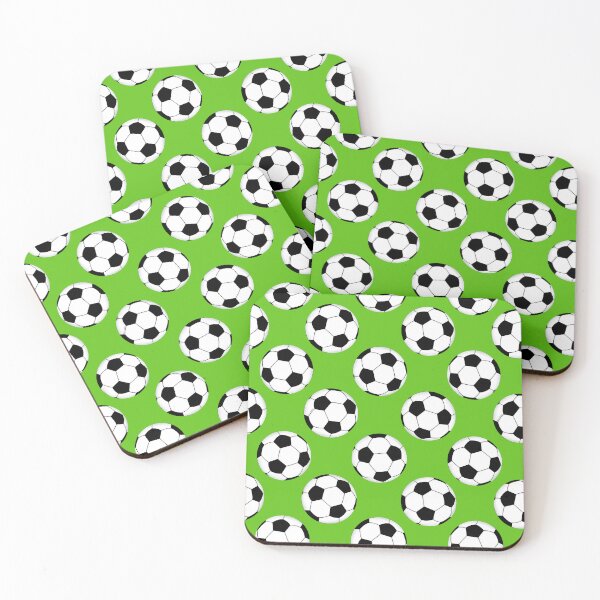 Item preview, Soccer Ball Pattern Green designed and sold by ArtVixen.
