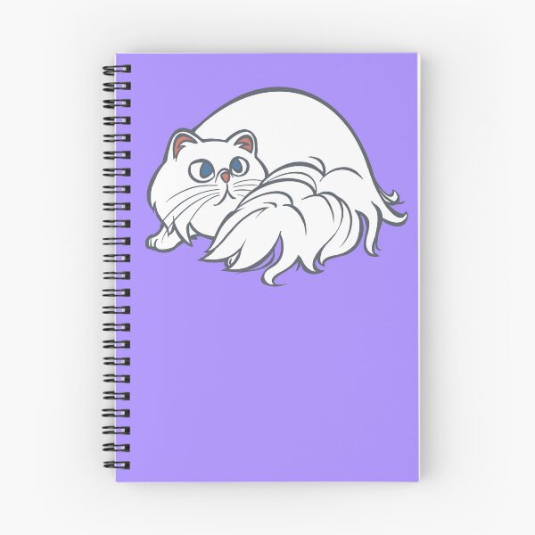 Item preview, All Curled Up--White Persian Style designed and sold by RJKpoyp.