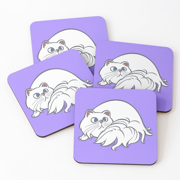 Item preview, All Curled Up--White Persian Style designed and sold by RJKpoyp.