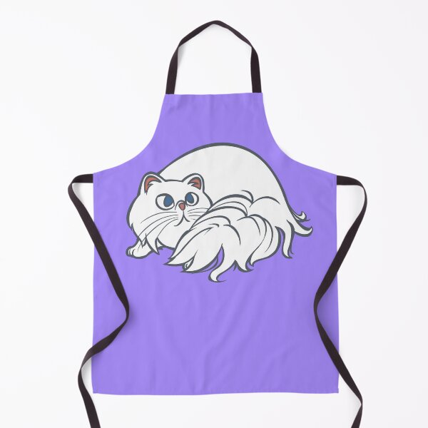 Item preview, All Curled Up--White Persian Style designed and sold by RJKpoyp.
