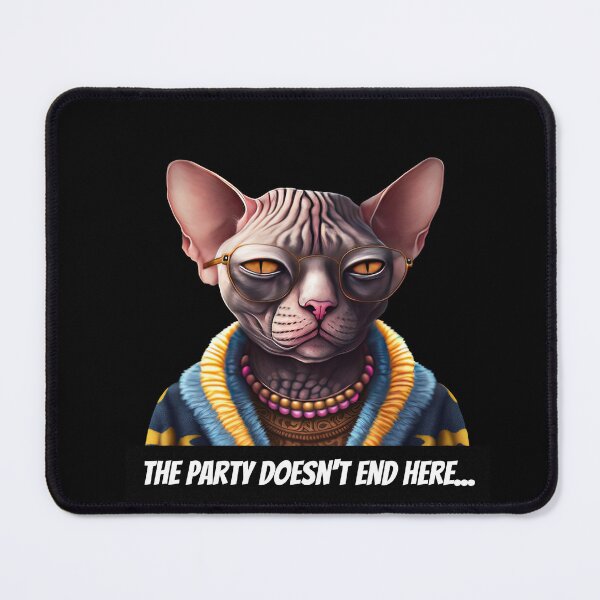 Item preview, Party cat designed and sold by AnimalArtPhotos.