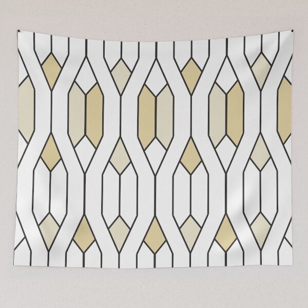Item preview, Abstract geometric pattern #redbubble #printart #decor #buyart designed and sold by hakobyans.