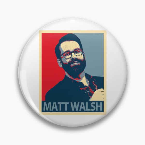 Item preview, Matt Walsh designed and sold by HutleHardFF.