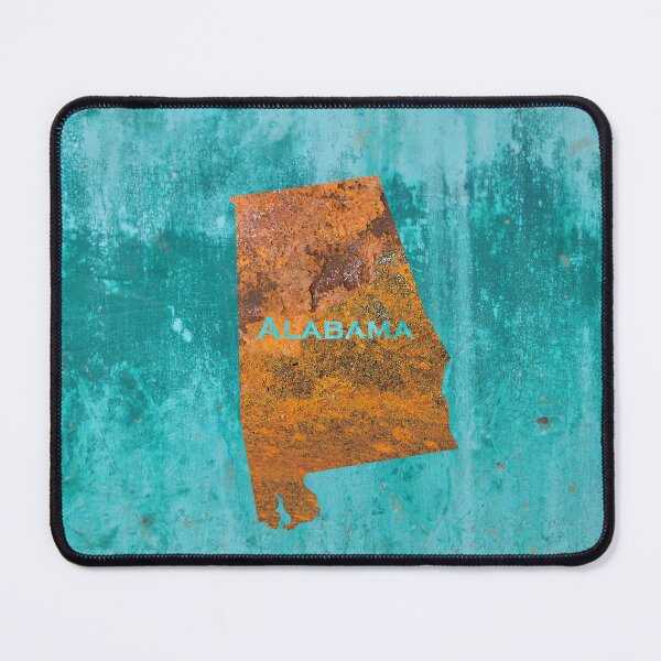 Item preview, Alabama Rust on Teal designed and sold by Elisabeth Lucas.