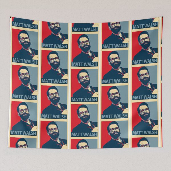 Item preview, Matt Walsh designed and sold by HutleHardFF.