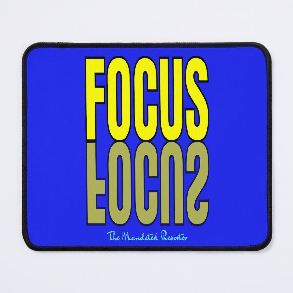 Item preview, FOCUS - Yellow on Blue designed and sold by TheReporter1.