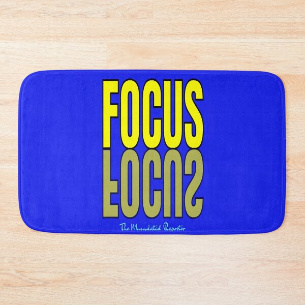 Item preview, FOCUS - Yellow on Blue designed and sold by TheReporter1.