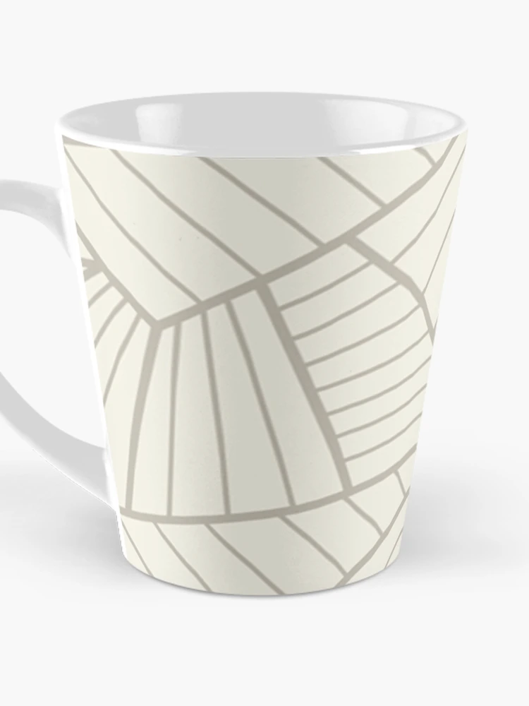 Thumbnail 3 of 4, Coffee Mug, retro geometry - triangular seemless pattern designed and sold by hellcom.