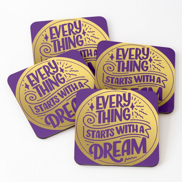 Item preview, Dream quote designed and sold by LavaCreative.