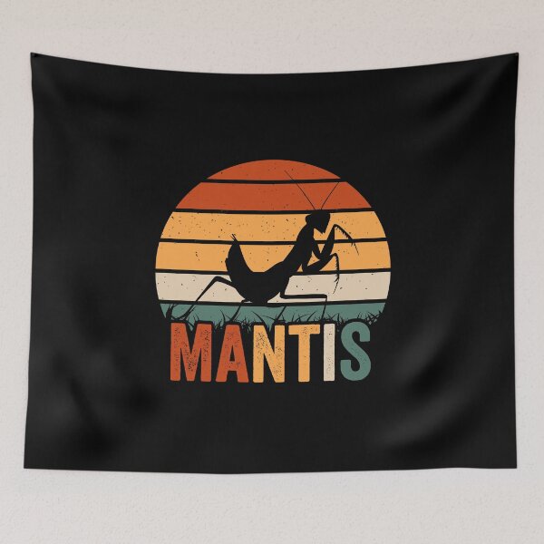 Item preview, Insect Enthusiast Vintage Sunset Praying Mantis designed and sold by ZzCorezZ.