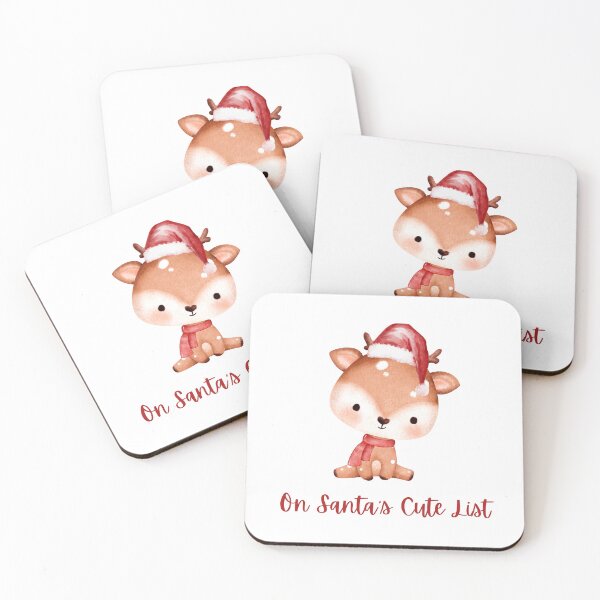 Item preview, On Santa's Cute List designed and sold by TheFunDistrict.