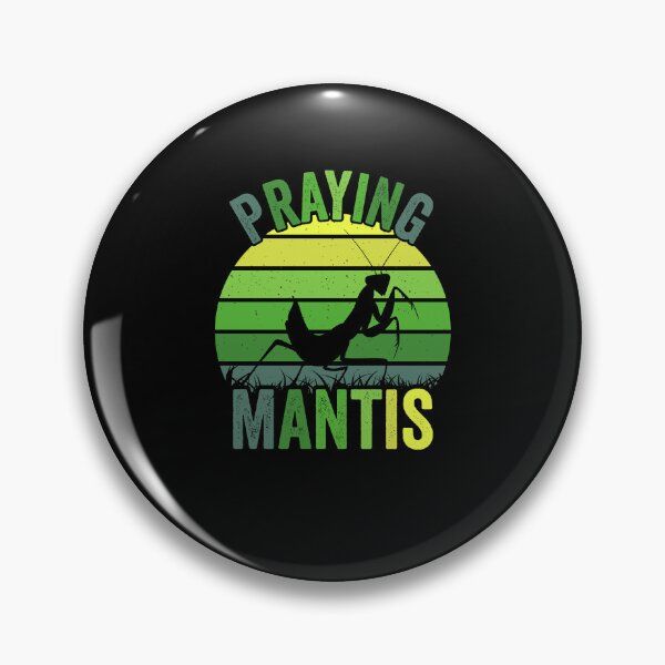 Item preview, Insect Enthusiast Vintage Sunset Praying Mantis designed and sold by ZzCorezZ.