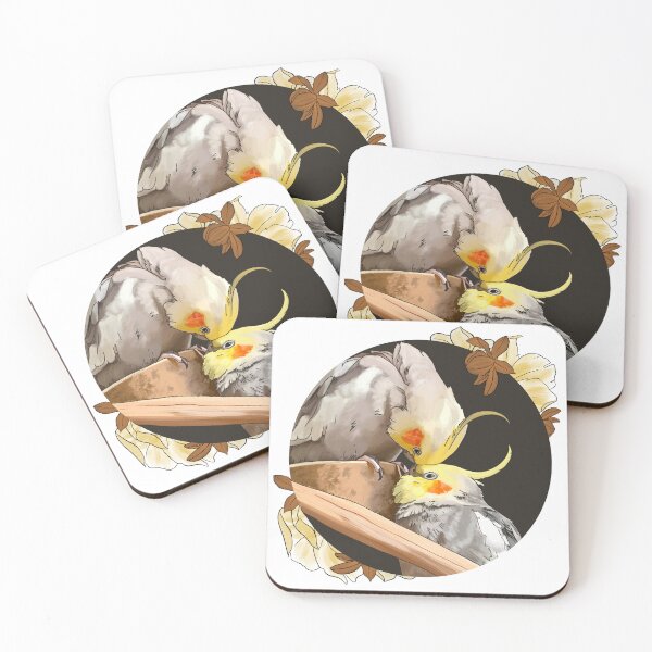 Aperçu de l'œuvre Copains Cockatiel créée et vendue par April's Escape.