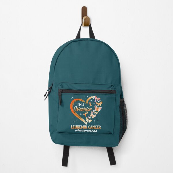 Item preview, I am a Warrior Leukemia Cancer Awareness Butterfly Heart designed and sold by TiniClothing555.