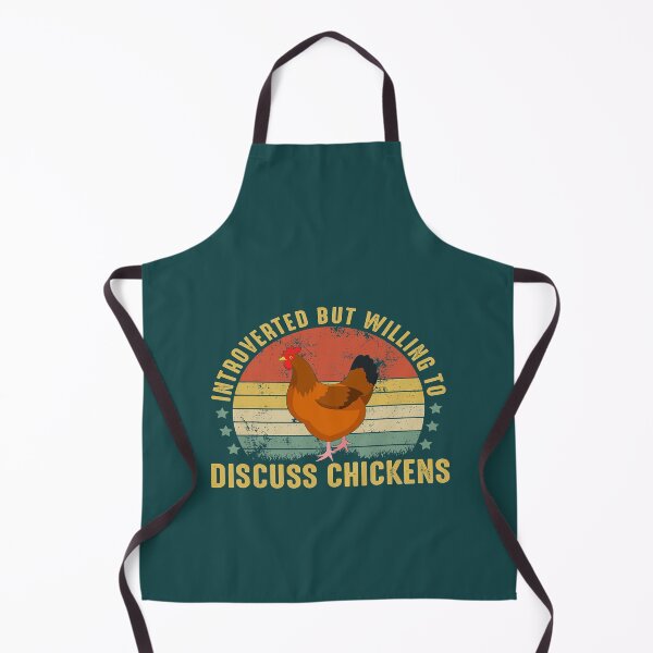 Item preview, Introverted But Willing To Discuss Chickens Funny Chicken designed and sold by TiniClothing555.
