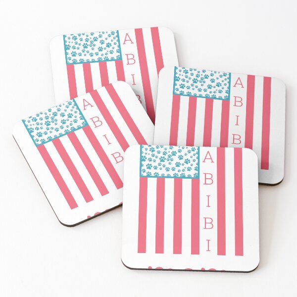 Item preview, Habibi Mom | Patriotic Flag | Dogs | Pink White Blue designed and sold by HabibiBears.