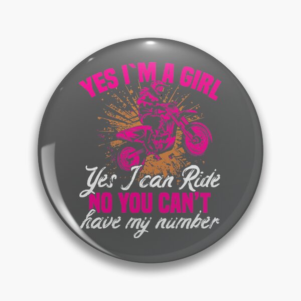 Item preview, Motocross Yes i am a Girl Yes i can Ride4 designed and sold by TiniClothing555.