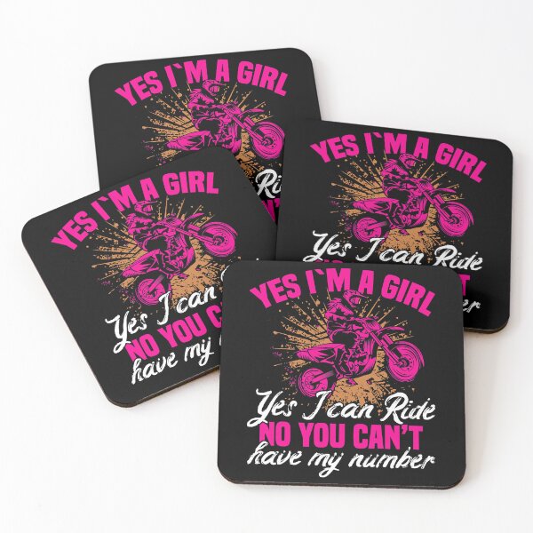 Item preview, Motocross Yes i am a Girl Yes i can Ride4 designed and sold by TiniClothing555.