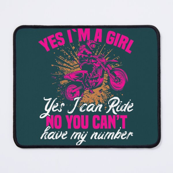 Item preview, Motocross Yes i am a Girl Yes i can Ride4 designed and sold by TiniClothing555.