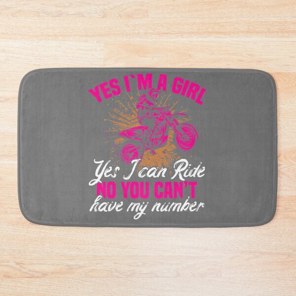 Item preview, Motocross Yes i am a Girl Yes i can Ride4 designed and sold by TiniClothing555.
