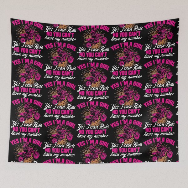 Item preview, Motocross Yes i am a Girl Yes i can Ride4 designed and sold by TiniClothing555.