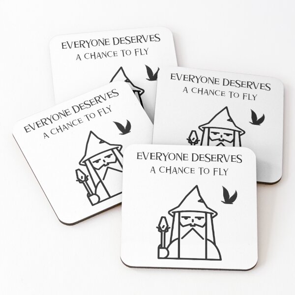 Item preview, Everyone deserves a chance to fly    designed and sold by RolingArmadillo.