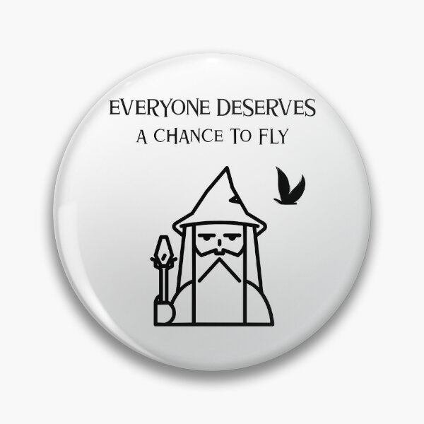 Item preview, Everyone deserves a chance to fly    designed and sold by RolingArmadillo.
