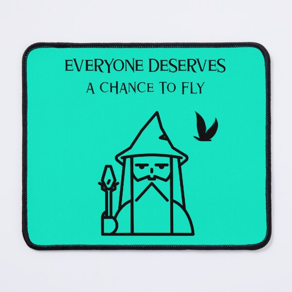 Item preview, Everyone deserves a chance to fly    designed and sold by RolingArmadillo.