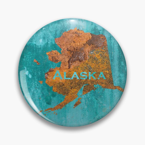 Item preview, Alaska Rust on Teal designed and sold by Elisabeth Lucas.