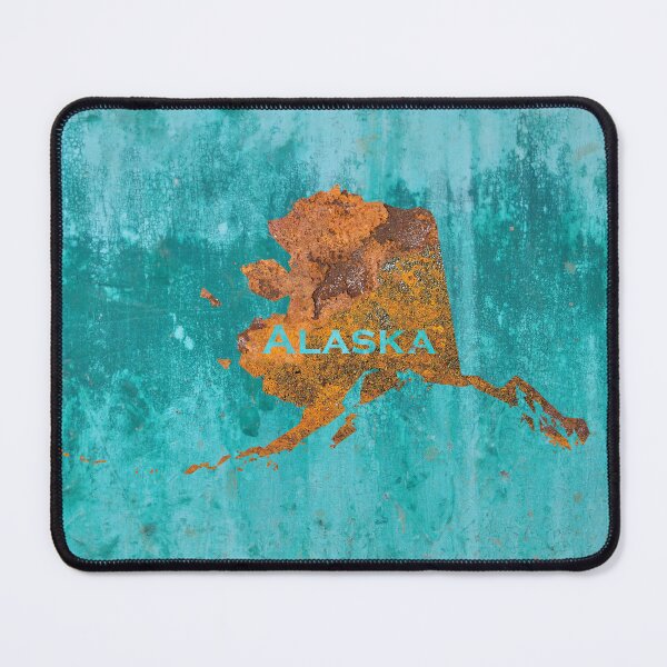 Item preview, Alaska Rust on Teal designed and sold by Elisabeth Lucas.