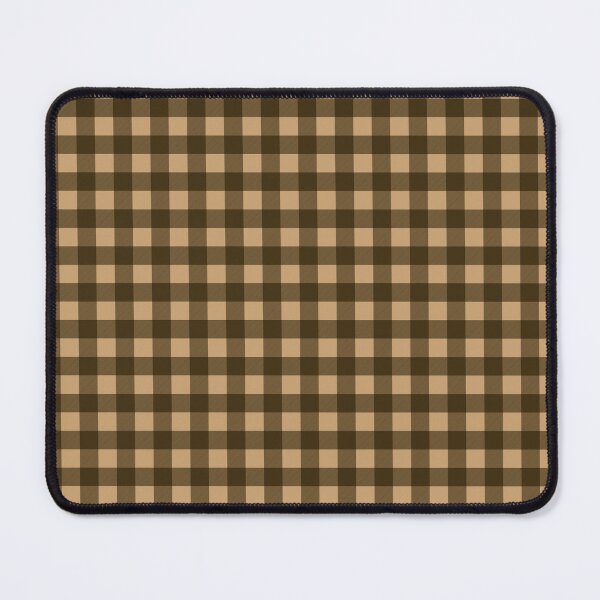 Item preview, Tan and Brown Buffalo Plaid Gingham Check designed and sold by Gsallicat.