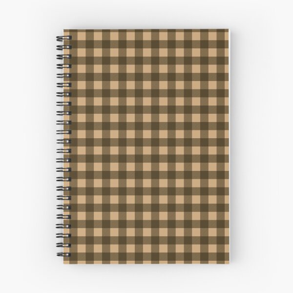 Item preview, Tan and Brown Buffalo Plaid Gingham Check designed and sold by Gsallicat.