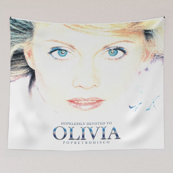 Item preview, Hopelessly Devoted to Olivia Newton-John - 1948-2022 - Designed by PopRetroDisco designed and sold by popretrodisco.
