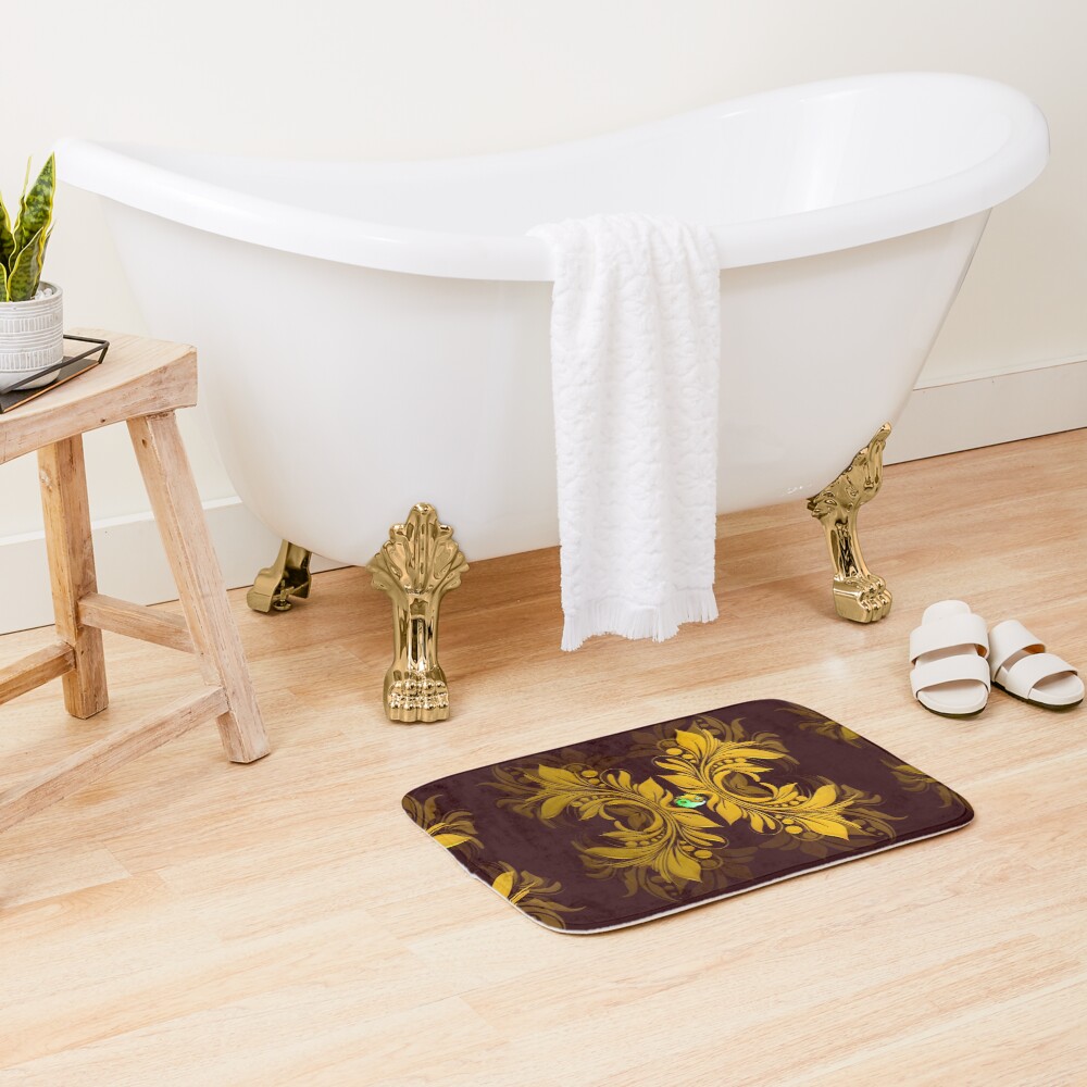 Item preview, Bath Mat designed and sold by rootzero.