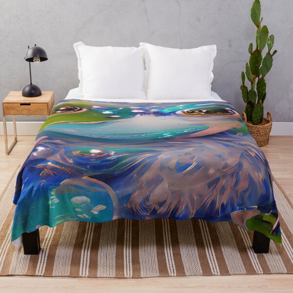 Item preview, Animals Frog Abstract Multi-Color illustration designed and sold by deniselynnimage.